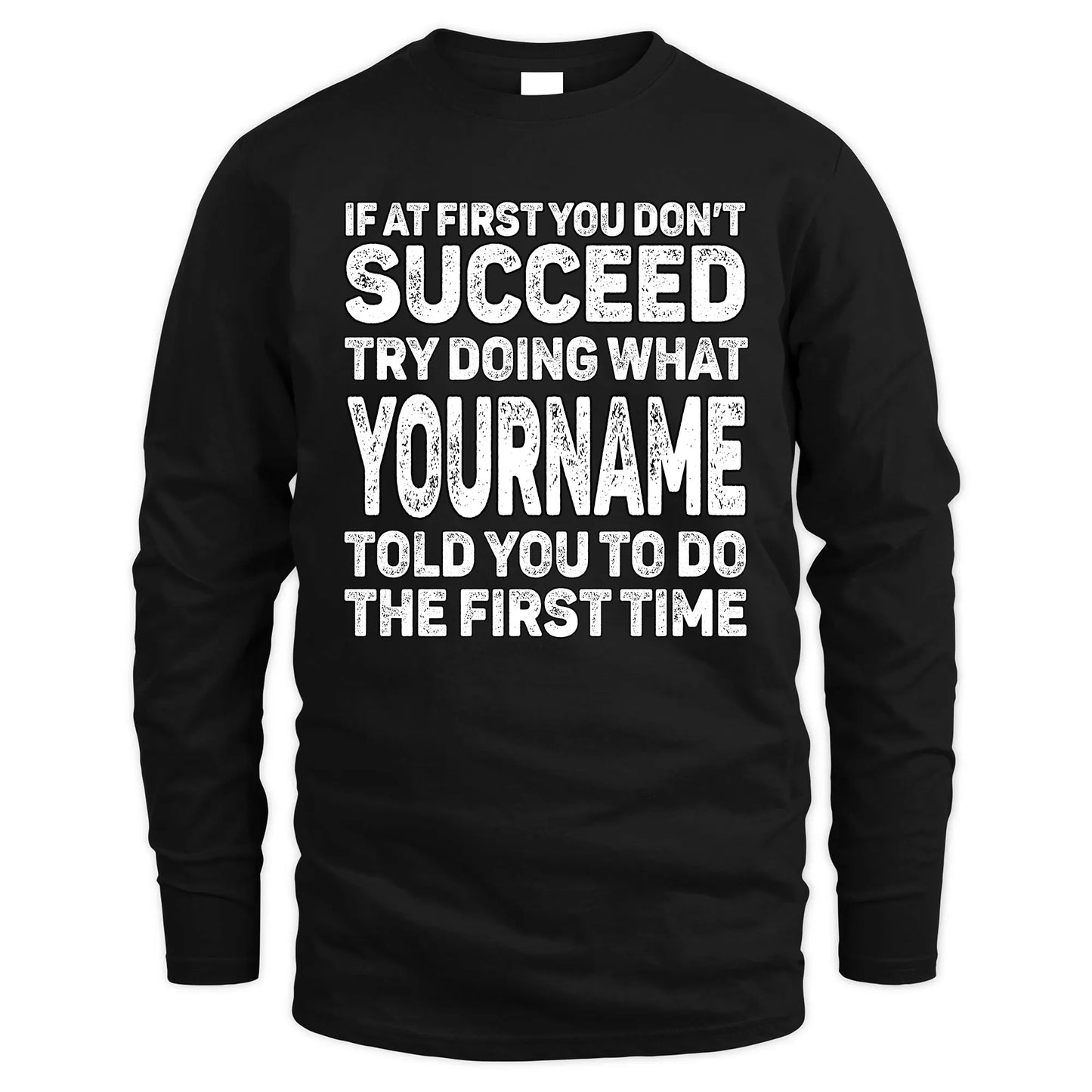 Men's Long Sleeved T-Shirt