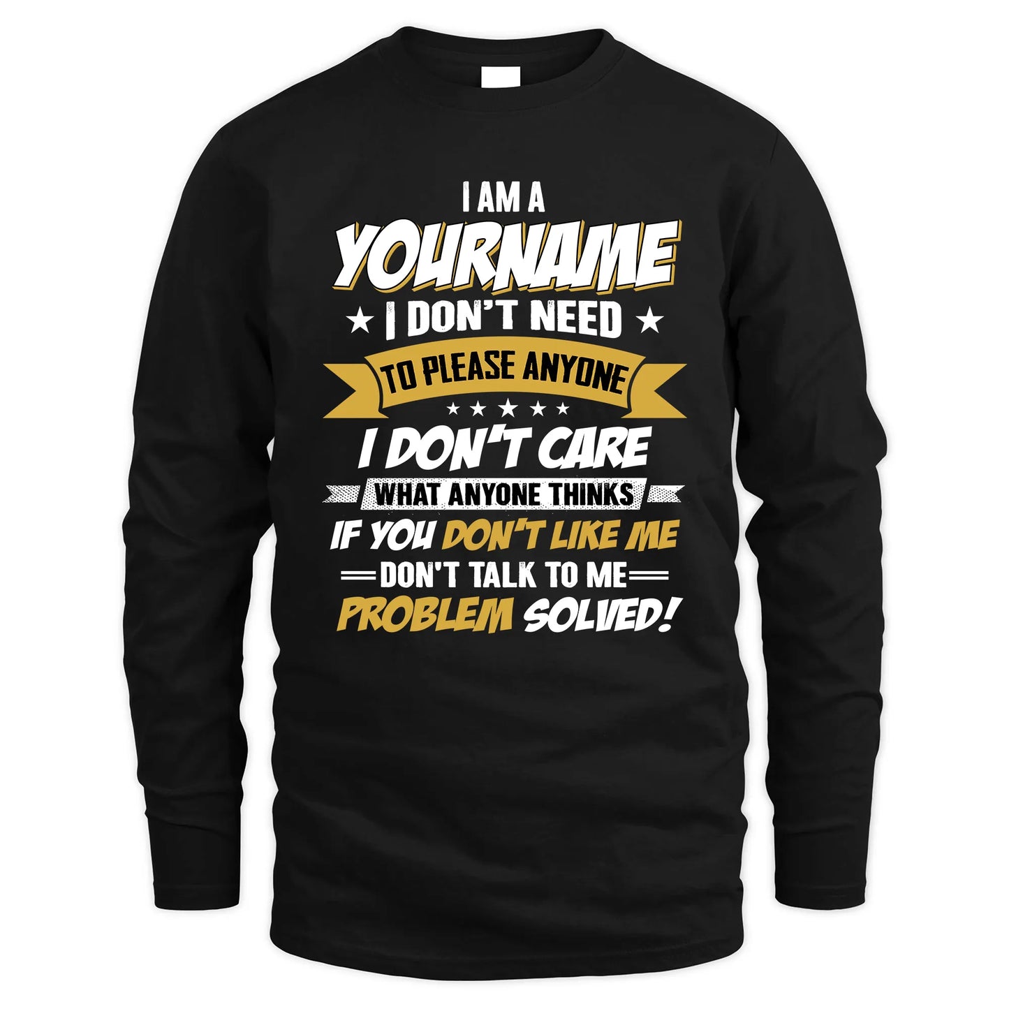 Men's Long Sleeved T-Shirt
