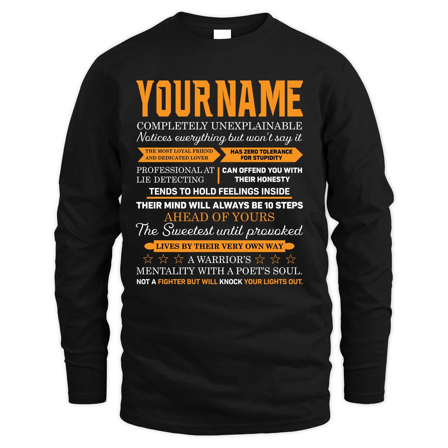 Men's Long Sleeved T-Shirt