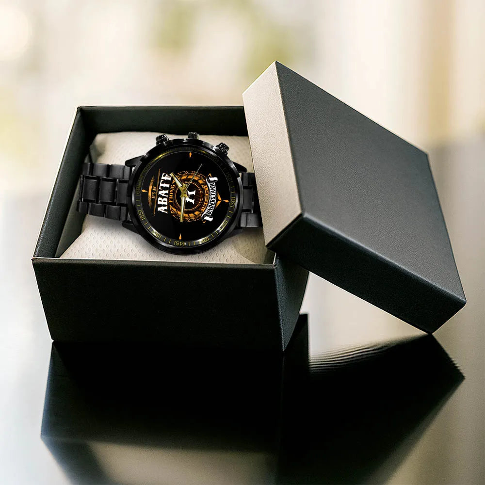 ABATE 13K18-434 Personalized Watch, Premium Gift for Anniversary