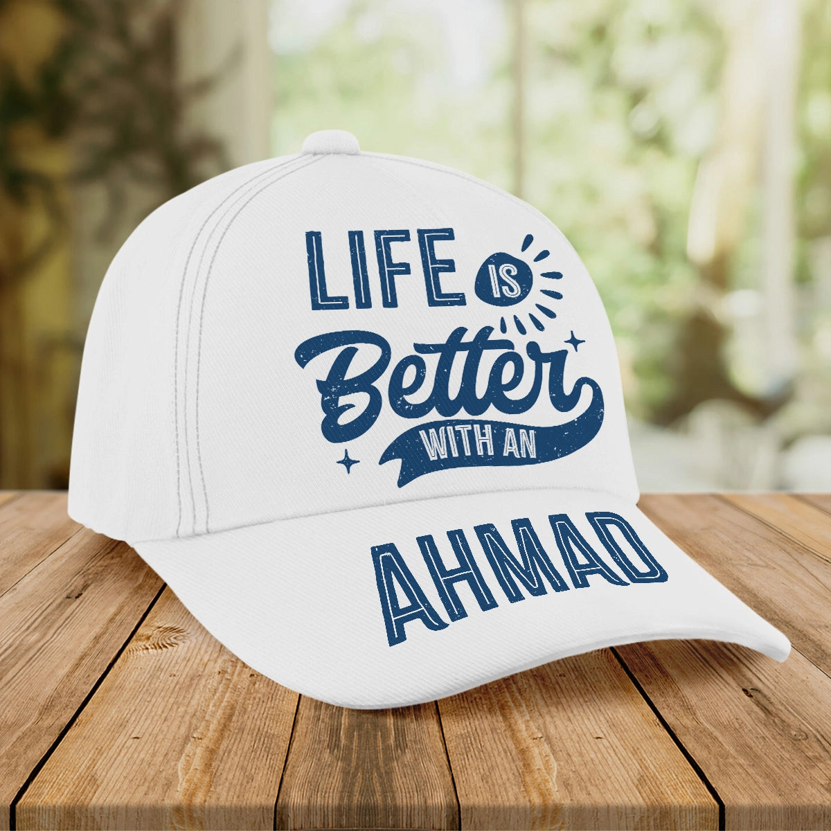 AHMAD 13K1-116 Personalized Name Cap Limited Edition