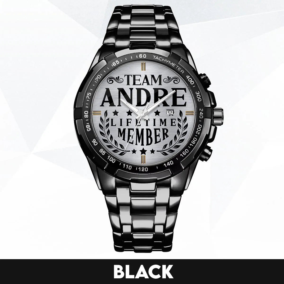 ANDRE 13K1-437 Alloy-Quatz-Men Watch, Personalized Premium Gift for Anniversary
