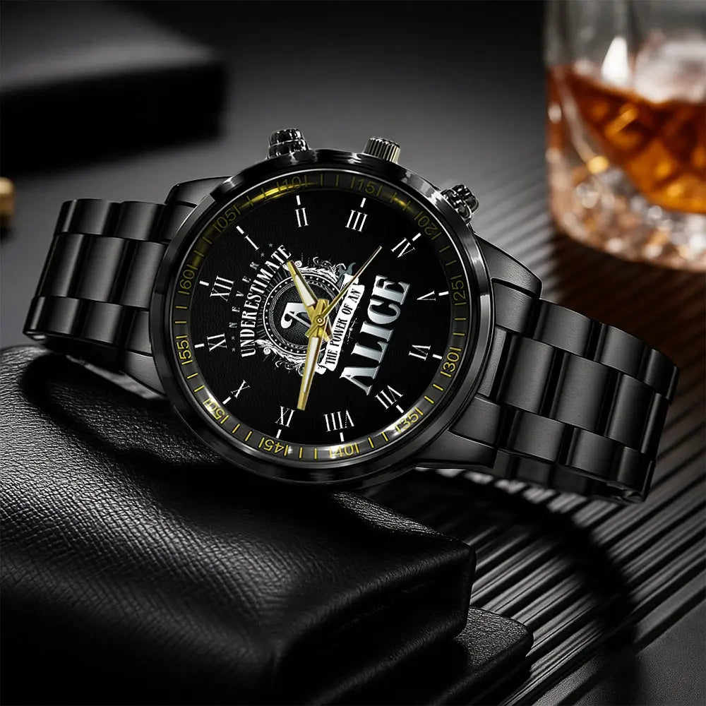 ALICE 13K1-85 Personalized Watch, Premium Gift for Anniversary