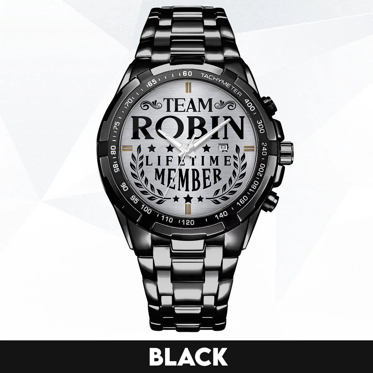 ROBIN 13K1-437 Alloy-Quatz-Men Watch, Personalized Premium Gift for Anniversary