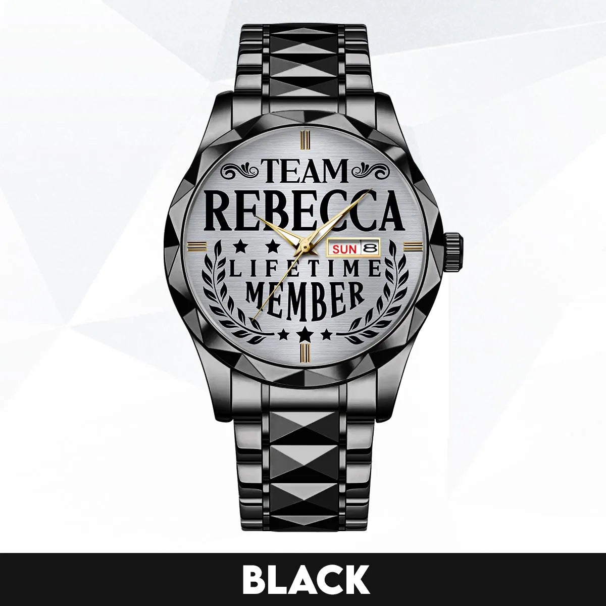 REBECCA 13K1-437 Luxury Alloy-Men Watch, Personalized Premium Gift for Anniversary