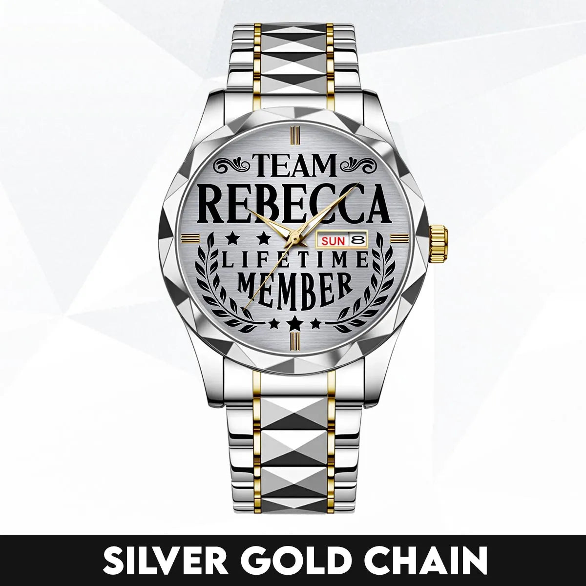 REBECCA 13K1-437 Luxury Alloy-Men Watch, Personalized Premium Gift for Anniversary