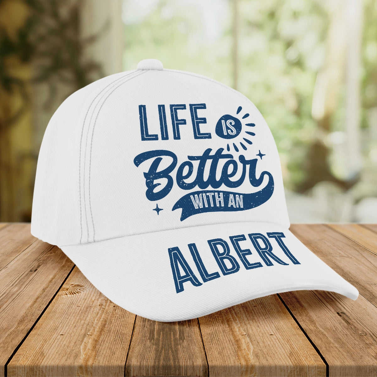 ALBERT 13K1-116 Personalized Name Cap Limited Edition