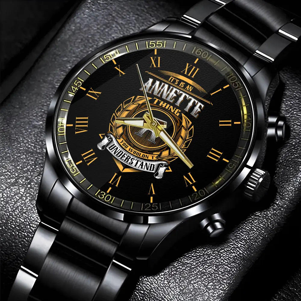 ANNETTE F01-86 Personalized Watch, Premium Gift for Anniversary