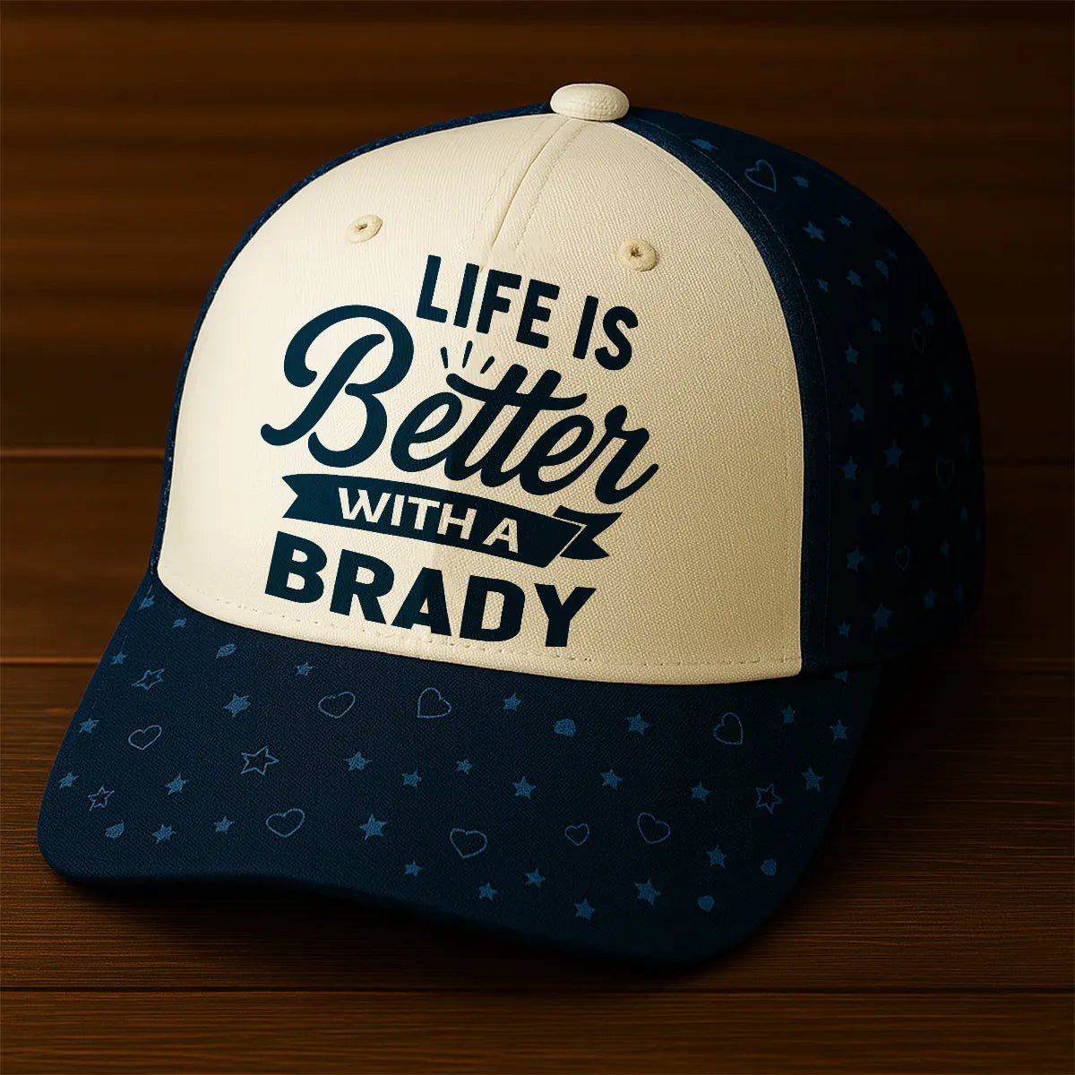 BRADY 13K3-V1 Personalized Name Cap Limited Edition