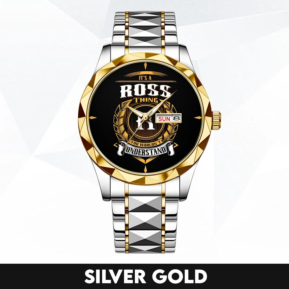 ROSS 13K1-434 Luxury Alloy-Men Watch, Personalized Premium Gift for Anniversary
