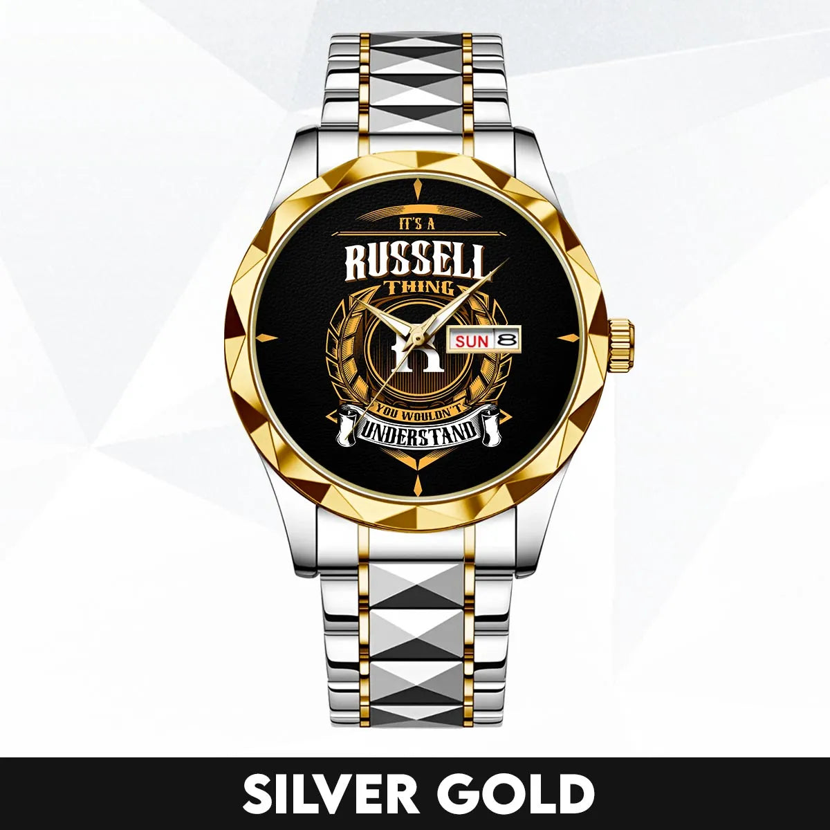 RUSSELL 13K1-434 Luxury Alloy-Men Watch, Personalized Premium Gift for Anniversary