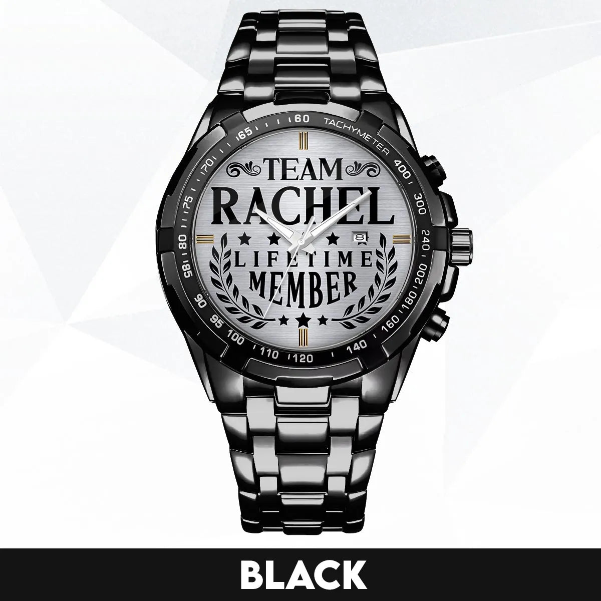 RACHEL 13K1-437 Alloy-Quatz-Men Watch, Personalized Premium Gift for Anniversary