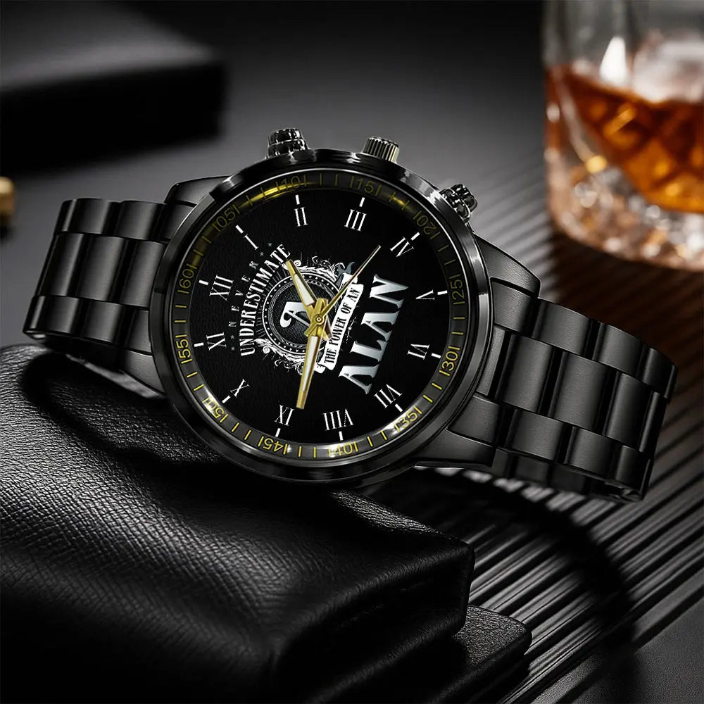 ALAN 13K1-85 Personalized Watch, Premium Gift for Anniversary