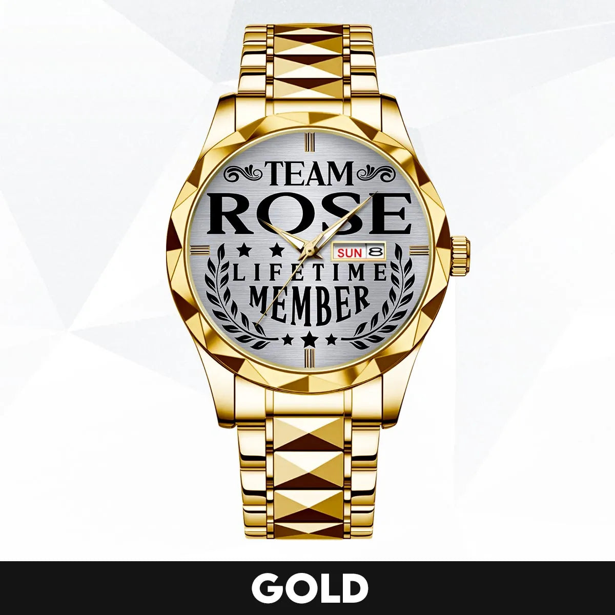 ROSE 13K1-437 Luxury Alloy-Men Watch, Personalized Premium Gift for Anniversary