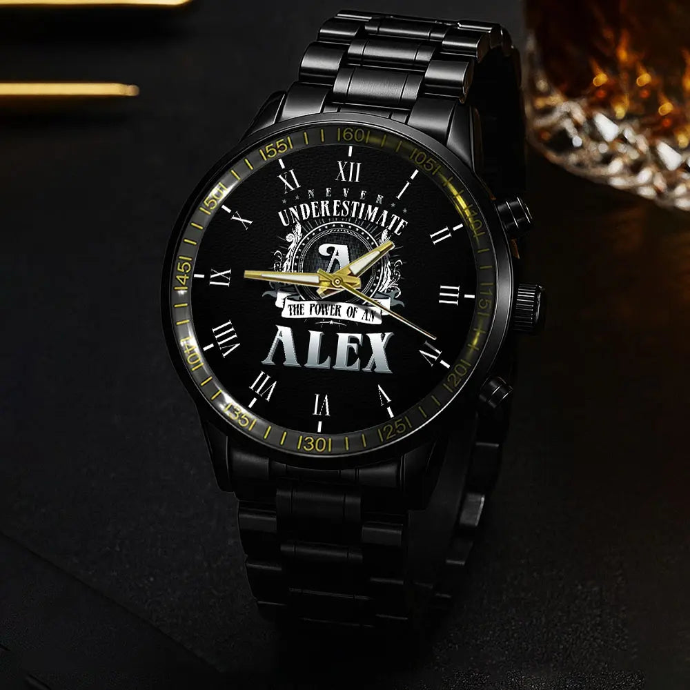ALEX 13K1-85 Personalized Watch, Premium Gift for Anniversary