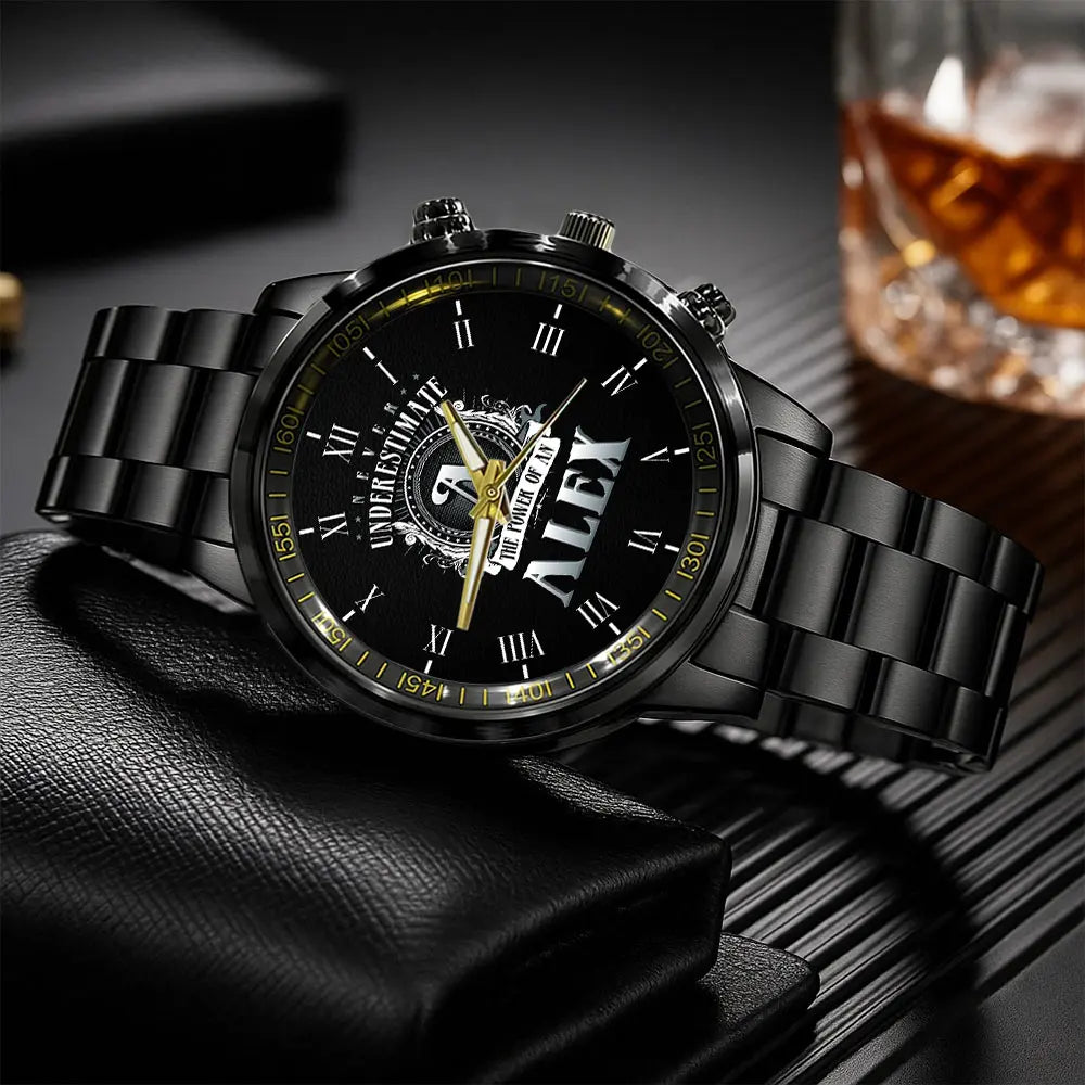 ALEX 13K1-85 Personalized Watch, Premium Gift for Anniversary