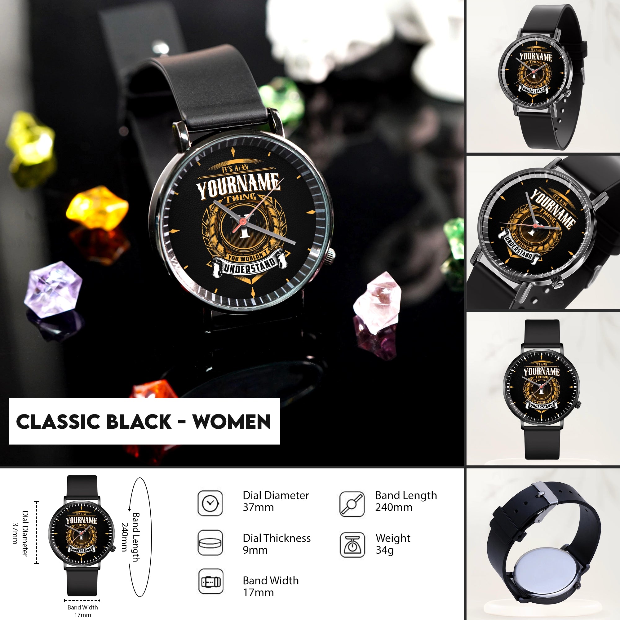Classic Black Women 434 Personalized Gift