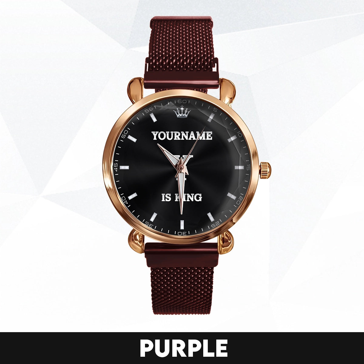 Mesh Strap Quartz Watch