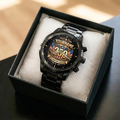 Personalized Name Watch America 250 Celebrating Liberty