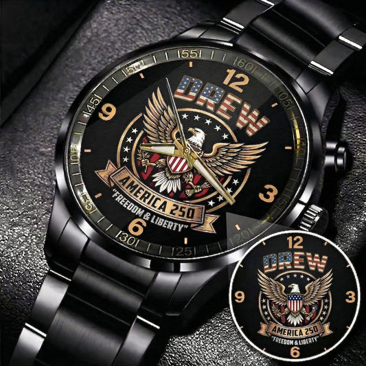 Montre personnalisée DREW 13K2-86, cadeau d'anniversaire haut de gamme