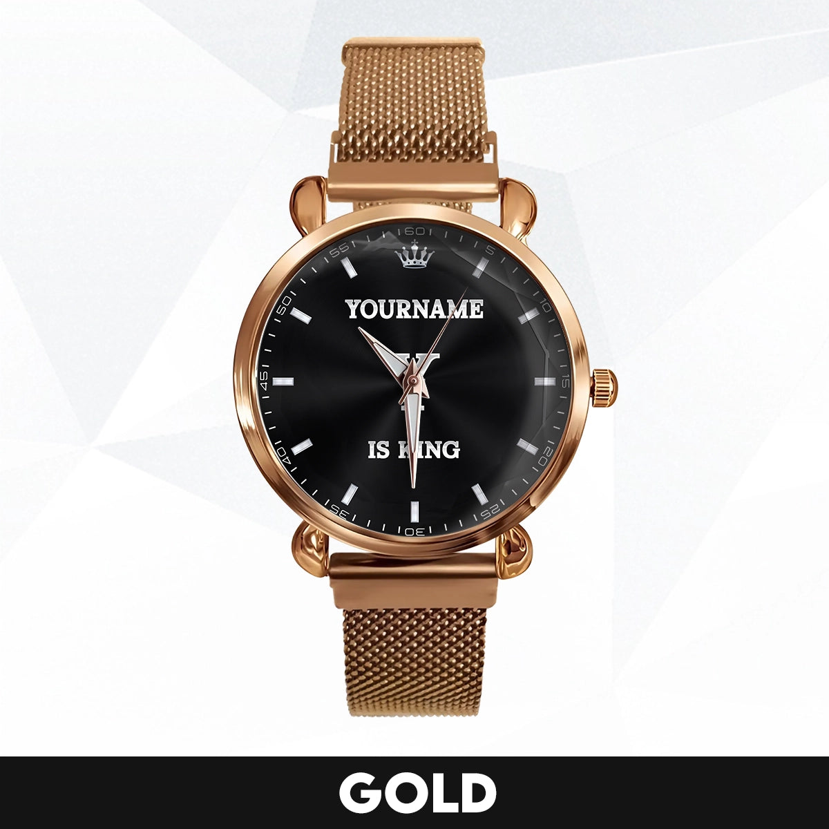 Mesh Strap Quartz Watch