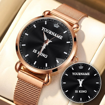 Mesh Strap Quartz Watch