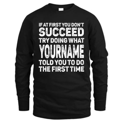 Men's Long Sleeved T-Shirt