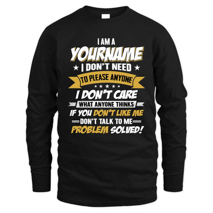 Men's Long Sleeved T-Shirt