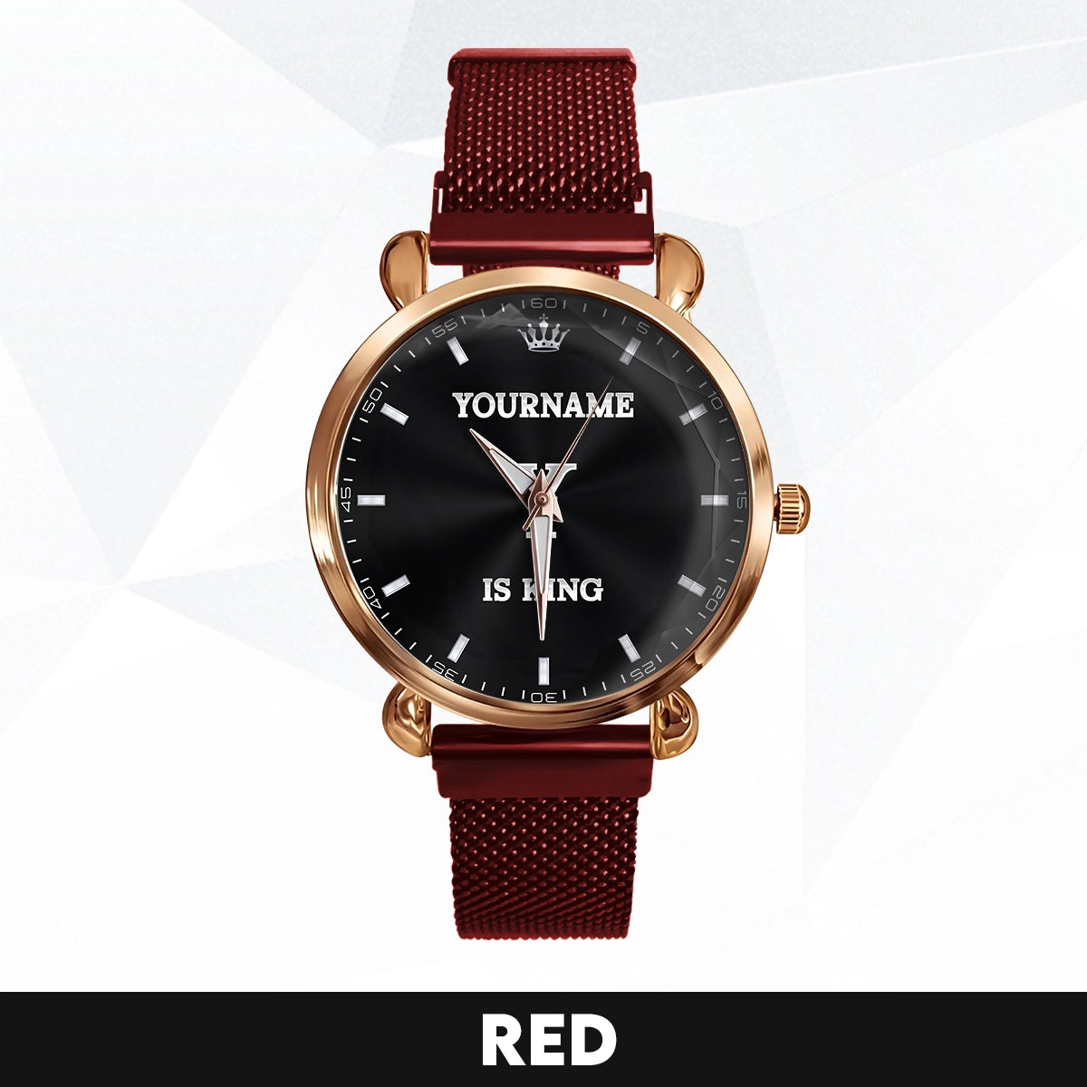 Mesh Strap Quartz Watch