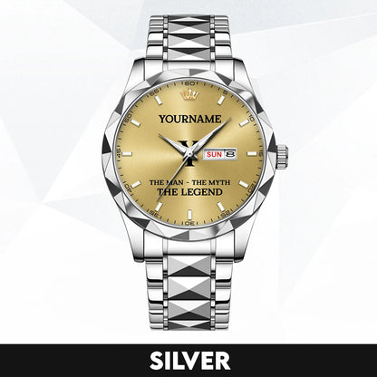 Luxury Alloy Men 464 Personalized Gift - The Man The Myth The Legend