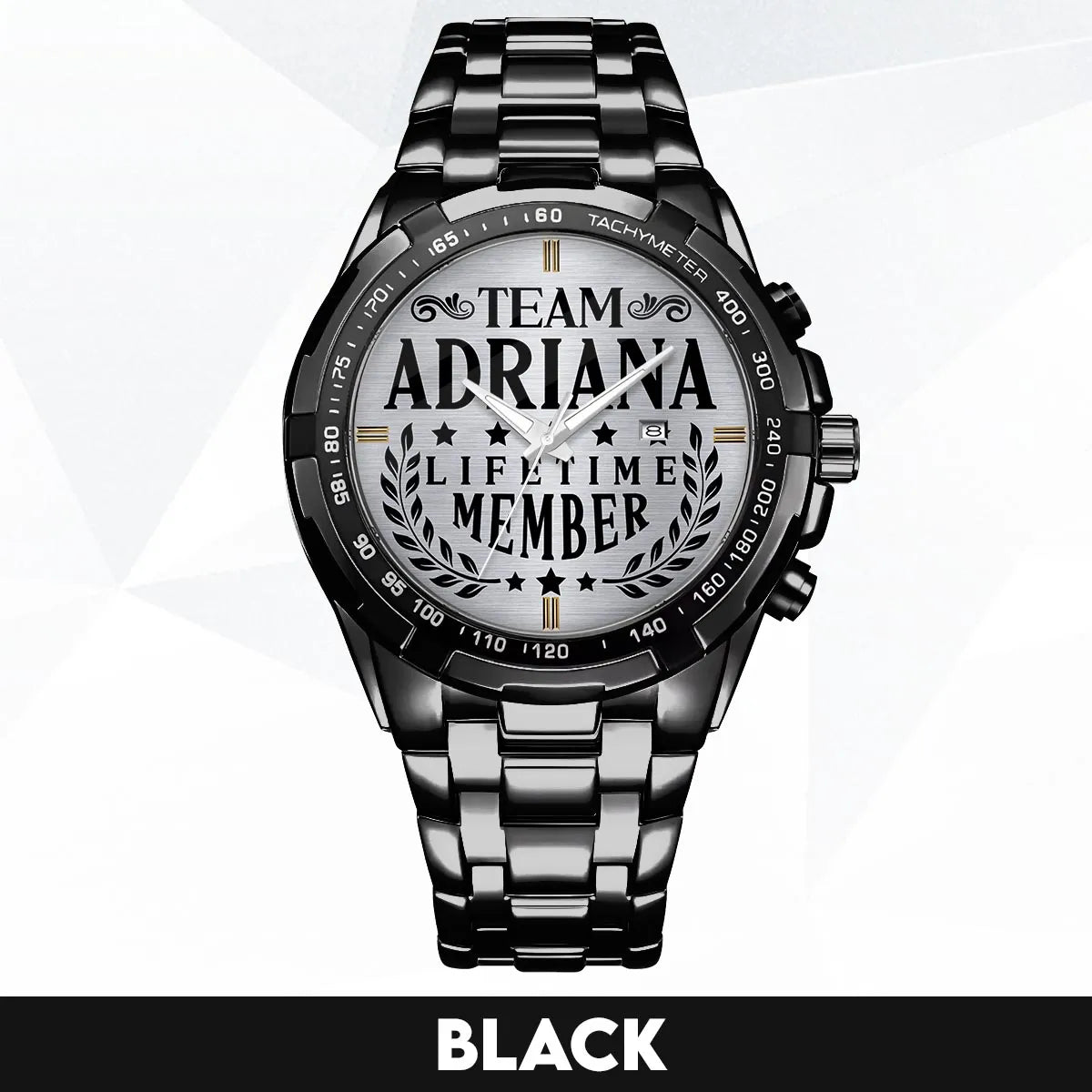 ADRIANA 13K1-437 Alloy-Quatz-Men Watch, Personalized Premium Gift for Anniversary