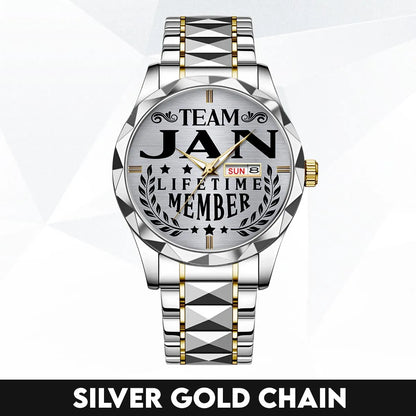 JAN 13K1-437 Luxury Alloy-Men Watch, Personalized Premium Gift for Anniversary