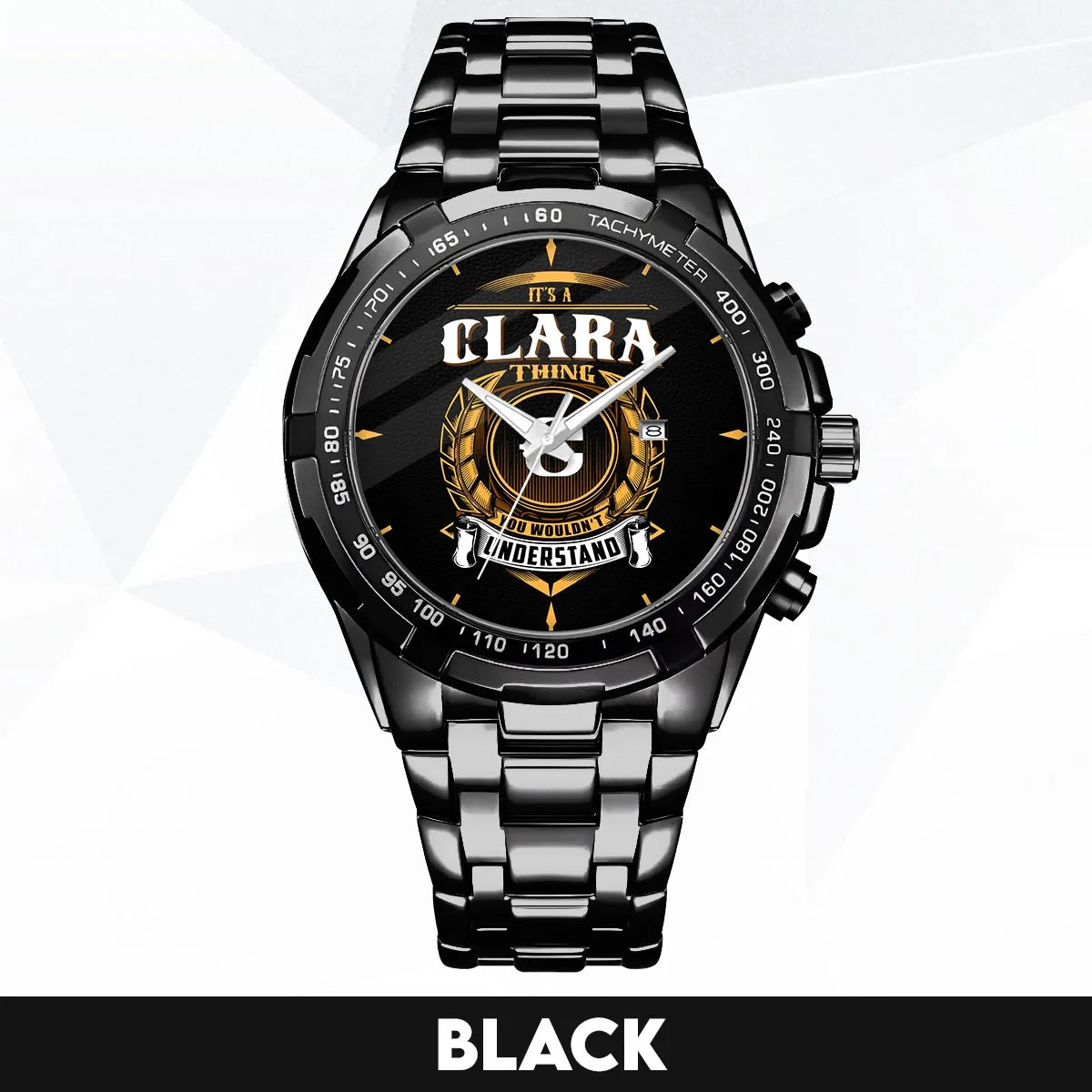 CLARA 13K2-434 Alloy-Quatz-Men Watch, Personalized Premium Gift for Anniversary