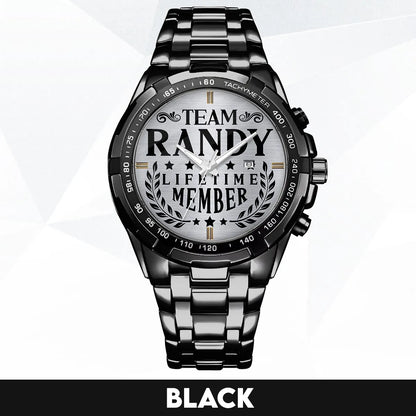 RANDY 13K1-437 Alloy-Quatz-Men Watch, Personalized Premium Gift for Anniversary