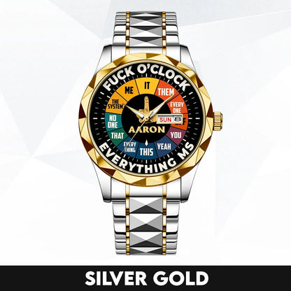AARON 13K1-438 Luxury Alloy-Men Watch, Personalized Premium Gift for Anniversary
