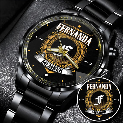 FERNANDA 13K1-445 Personalized Watch, Premium Gift for Anniversary
