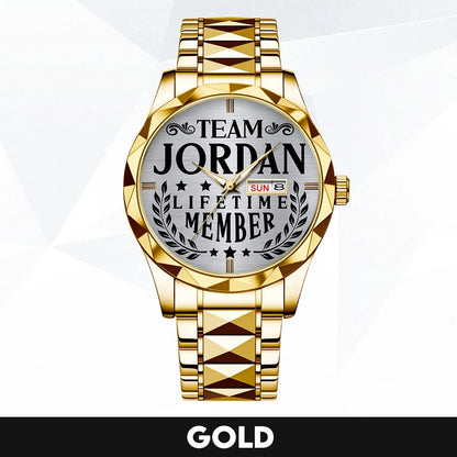 JORDAN 13K1-437 Luxury Alloy-Men Watch, Personalized Premium Gift for Anniversary
