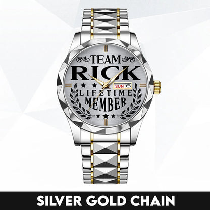RICK 13K1-437 Luxury Alloy-Men Watch, Personalized Premium Gift for Anniversary