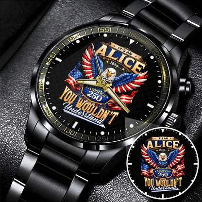 ALICE 13K1-450 – Personalized Name Watch “... Thing you wouldn't understand"