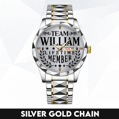 WILLIAM 13K1-437 Luxury Alloy-Men Watch, Personalized Premium Gift for Anniversary