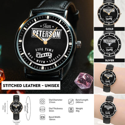 Stitched Leather - Unisex