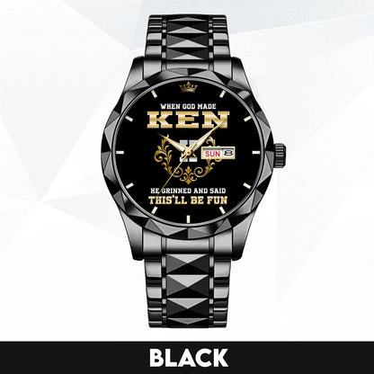 God Made Your Name Royal Watch KEN M1-W14