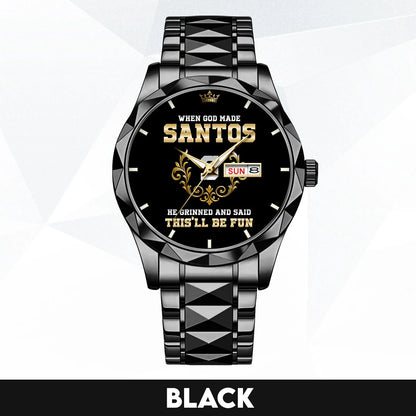 God Made Your Name Royal Watch SANTOS M1-W14