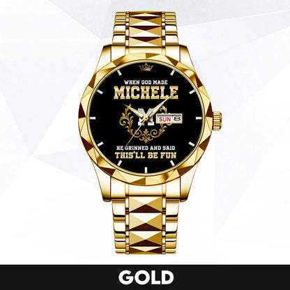 God Made Your Name Royal Watch MICHELE M1-W14