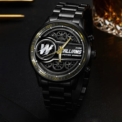 WILLIAMS 13K1-441 Personalized Watch, Premium Gift for Anniversary
