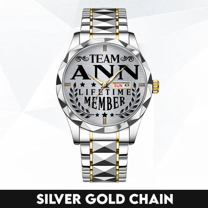 ANN 13K1-437 Luxury Alloy-Men Watch, Personalized Premium Gift for Anniversary