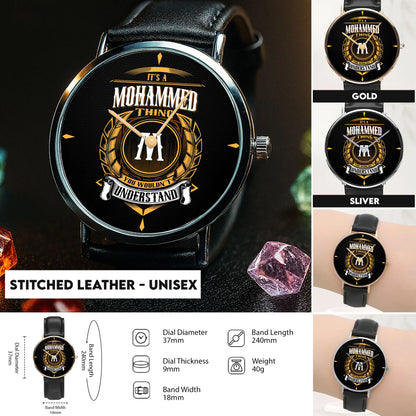 Stitched Leather - Unisex