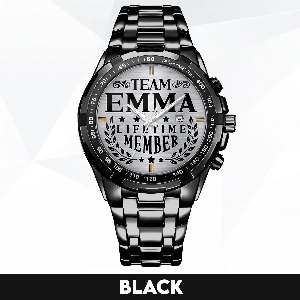 EMMA 13K1-437 Alloy-Quatz-Men Watch, Personalized Premium Gift for Anniversary