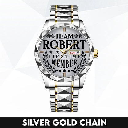 ROBERT 13K1-437 Luxury Alloy-Men Watch, Personalized Premium Gift for Anniversary