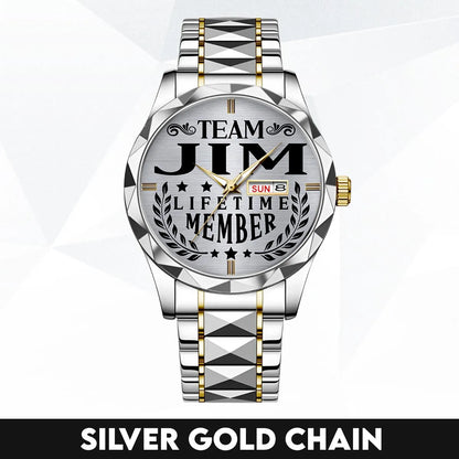 JIM 13K1-437 Luxury Alloy-Men Watch, Personalized Premium Gift for Anniversary